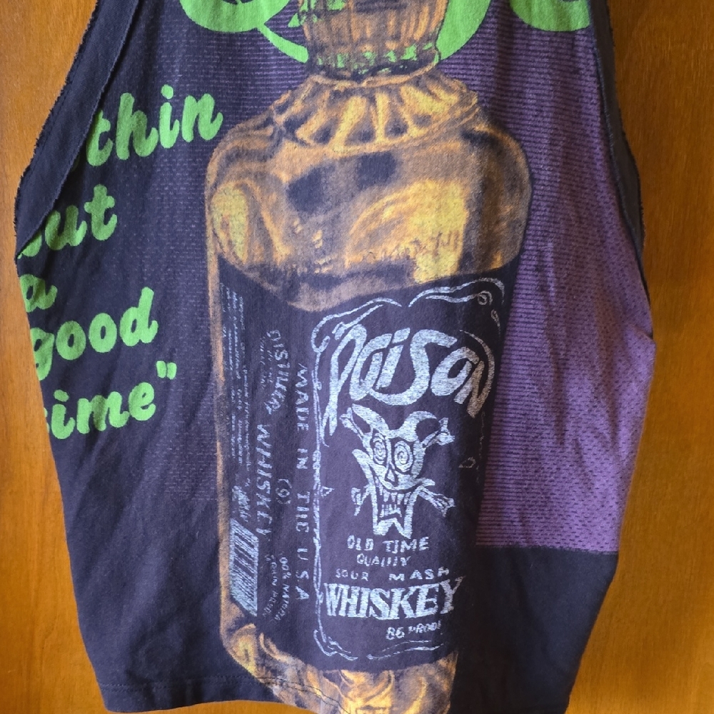 Poison The Band Graphic Whiskey Tank Top Branded By Trunk
